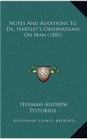 Notes And Additions To Dr. Hartley's Observations On Man (1801)