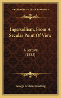 Ingersollism, from a Secular Point of View