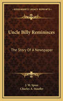 Uncle Billy Reminisces