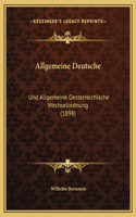 Allgemeine Deutsche