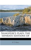 Shakspere's Plays