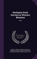 Harlequin Duck Surveys in Western Montana