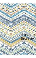 Ethnic Pattern Dot Grid Notebook