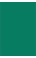 Deep Green Turquoise Notebook: 150 Dot Grid Pages