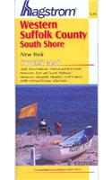 Western Suffolk County South Shore Pocket Map NY
