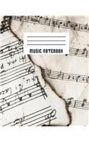 Perfect Music Notebook