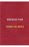 Carnet de Notes Business Plan pour enregistrer les objectifs et les cibles, chiffre d'affaire, les activités quotidiennes et les réflexions, Historique