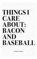 Things I Care About