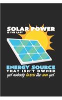 Solar Power: 6x9 Renewable Energyl - blank with numbers paper - notebook - notes