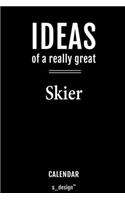 Calendar for Skiers / Skier