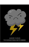Angry Cloud Thunderstorm Sketchbook