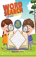 Word Search For Kids ages 9-12 Medium Level