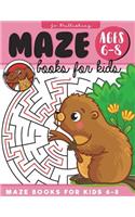 Maze Books for Kids 6-8