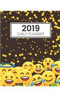 2019 Daily Planner: January to December Agenda Monthly Calendar V4(12 12 Month Planners)