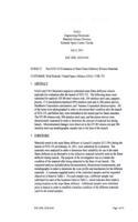 Post Sts-133 Evaluation of Main Flame Deflector Witness Materials