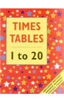 Times Table 1 to 20 (Floor Book)