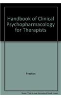 Handbook of Clinical Psychopharmacology for Therapists