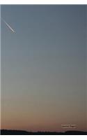 Journal Pages - UFO In The Sky (Unruled)