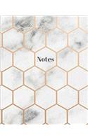Notes - Notebook: (8 x 10) Lined Journal / Composition Book, 100 Pages, Smooth Matte Cover