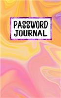 Password Journal: Password Journal For Girls