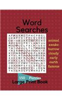 Word Search 150 Puzzles Large Print Book