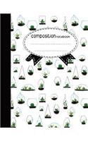 Composition Notebook, 8.5 x 11, 110 pages: Cactus Style: (Notebooks)