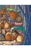 Beavers Coloring Book 1