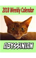 2018 Weekly Calendar Abyssinian