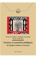 Censure Et Autorités Publiques