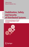 Stabilization, Safety, and Security of Distributed Systems