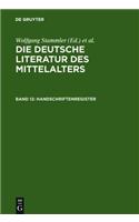 Die Deutsche Literatur Des Mittelalters