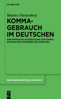 Kommagebrauch Im Deutschen