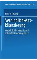 Verbindlichkeitsbilanzierung