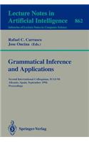Grammatical Inference and Applications: Second International Colloquium, Icgi-94, Alicante, Spain, September 21-23, 1994. Proceedings