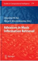 Advances in Music Information Retrieval