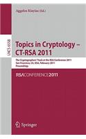 Topics in Cryptology -- Ct-Rsa 2011
