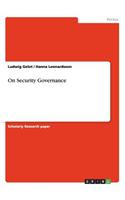 On Security Governance