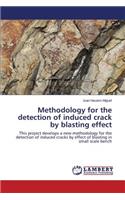 Methodology for the detection of induced crack by blasting effect