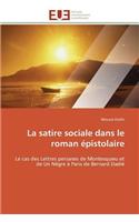 La Satire Sociale Dans Le Roman Épistolaire