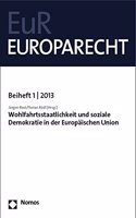 Wohlfahrtsstaatlichkeit Und Soziale Demokratie in Der Europaischen Union