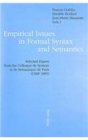 Empirical Issues in Formal Syntax and Semantics