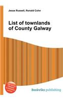 List of Townlands of County Galway