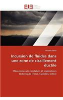 Incursion de Fluides Dans Une Zone de Cisaillement Ductile: (Omn.Univ.Europ.)