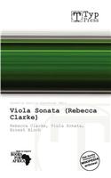 Viola Sonata (Rebecca Clarke)