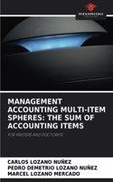 Management Accounting Multi-Item Spheres
