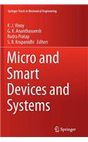 Micro and Smart Devices and Systems