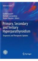 Primary, Secondary and Tertiary Hyperparathyroidism