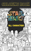 Star Wars All Characters Coloring Book