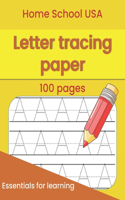 Letter Tracing Paper