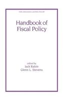 Handbook of Fiscal Policy